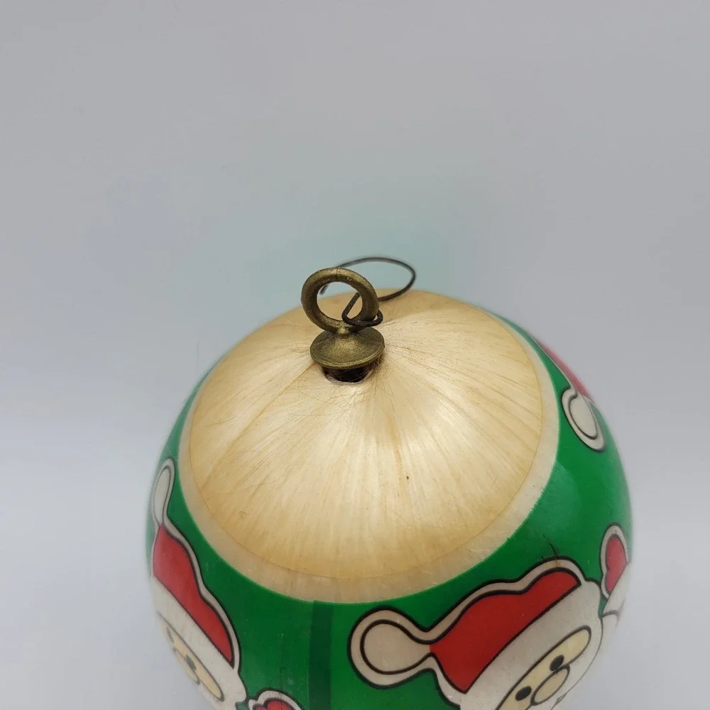 Vintage 1981 Merry Christmas to a Special Grandson‎ Ornament Santa Claus